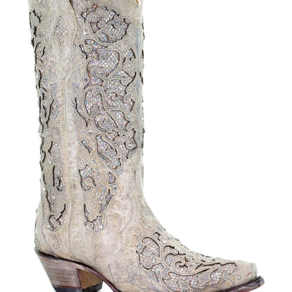 Boot Barn corral women’s glitter inlay western boot